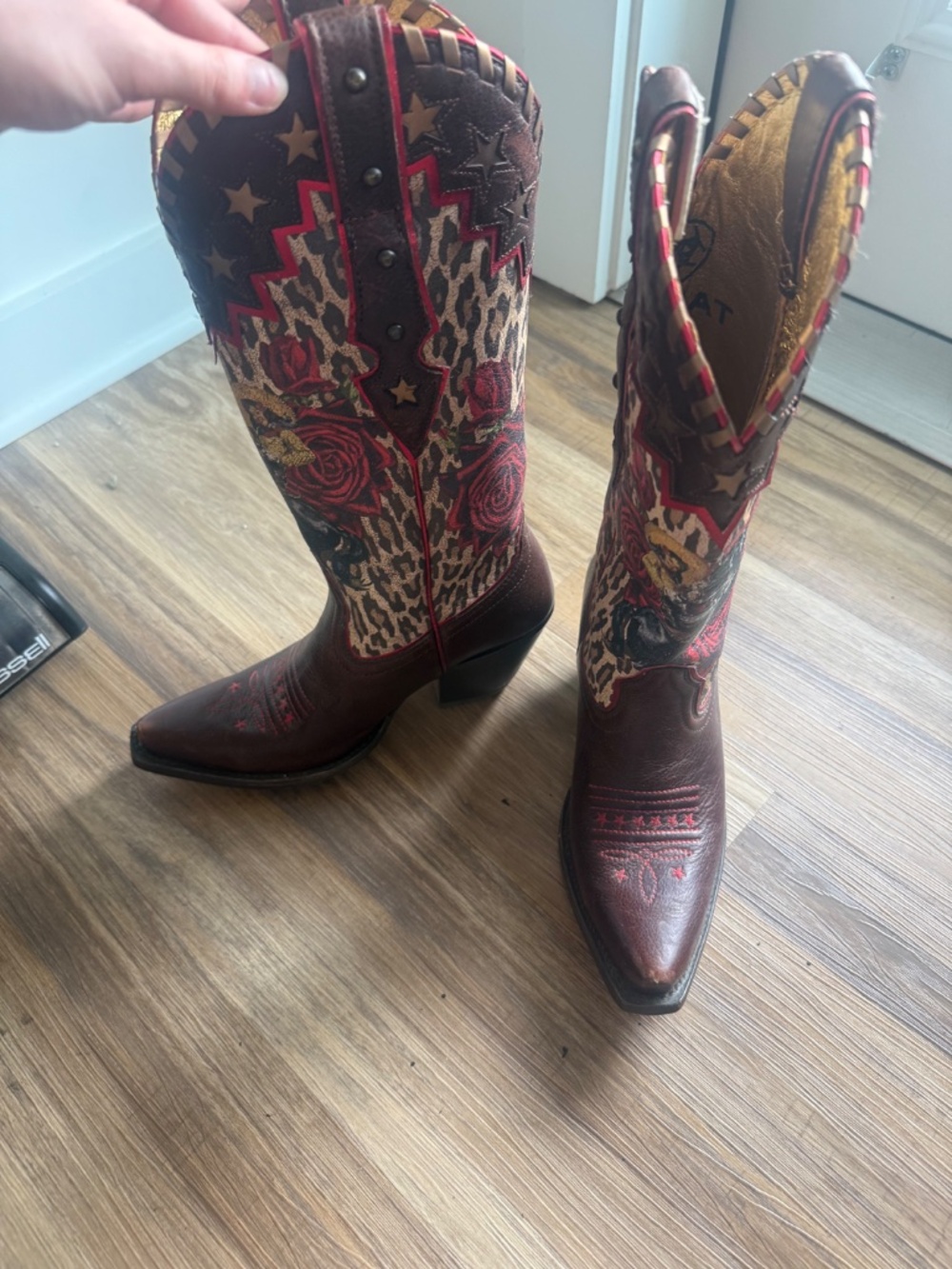 Ariat Cowgirl boots X Toe Rodeo Quincy Boot - Picture 2 of 5